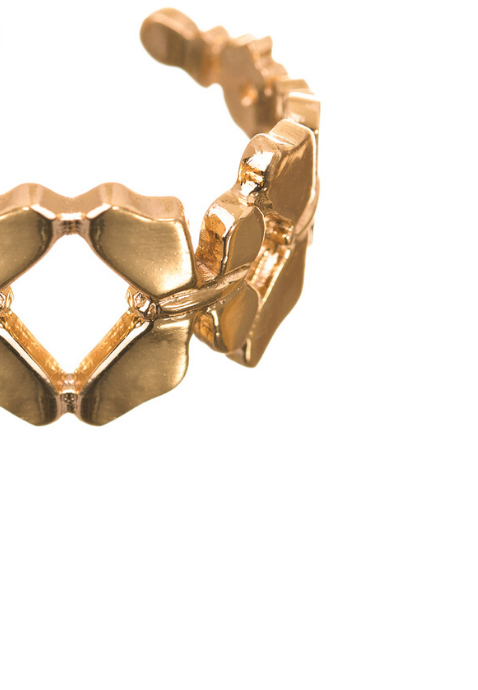 Anillo Colmena con Abejas Rodio Blanco 3 - ELENA LÓPEZ JOYERÍA
