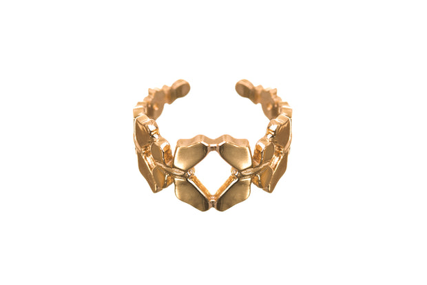 Anillo Mariposas Menos a Más Oro