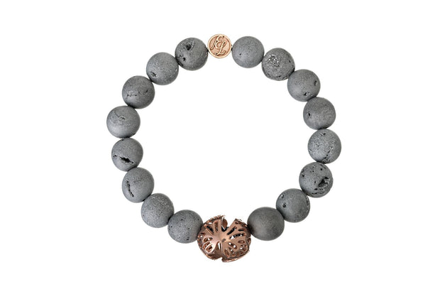 PULSERA ESFERA CON PIRITA PLATA PARA MUJER -ELENA LÓPEZ JOYERÍA