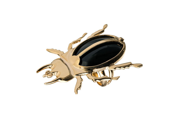 Anillo de Escarabajo Oro - ELENA LÓPEZ JOYERÍA
