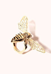 Anillo Colmena con Abejas Rodio Blanco 3 - ELENA LÓPEZ JOYERÍA